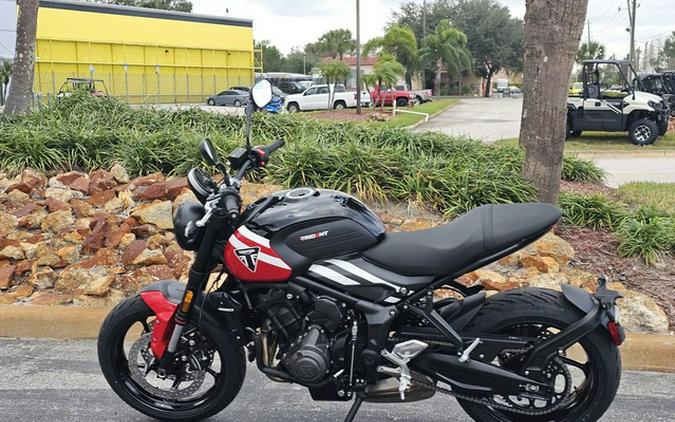2025 Triumph Trident 660 Diablo Red/Sapphire Black 660
