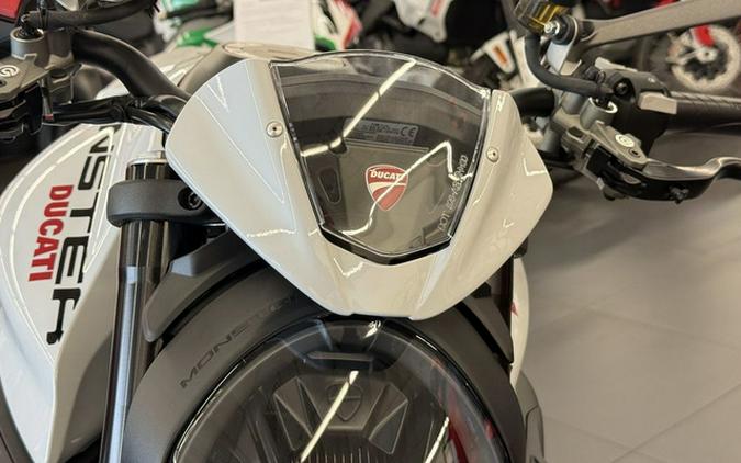 2026 Ducati Monster Plus Iceberg White
