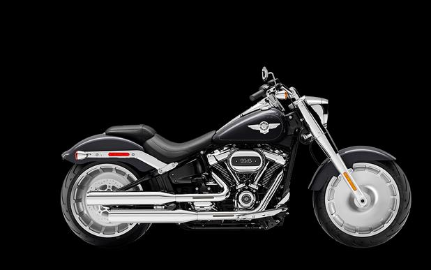 2021 Harley-Davidson® Fat Boy® 114 BLACK JACK METALLIC W/PINST