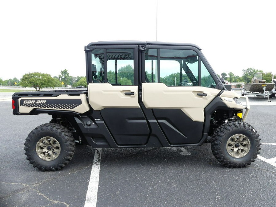 2024 Can-Am® Defender MAX Limited HD10 Desert Tan & Timeless Black