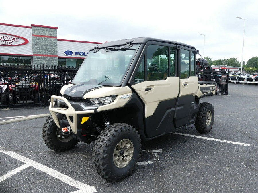 2024 Can-Am® Defender MAX Limited HD10 Desert Tan & Timeless Black