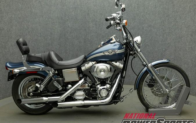 2003 HARLEY DAVIDSON FXDWG DYNA WIDE GLIDE 100TH ANNIVERSARY