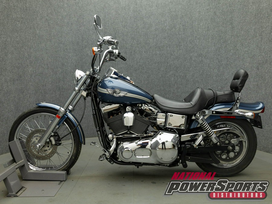 2003 HARLEY DAVIDSON FXDWG DYNA WIDE GLIDE 100TH ANNIVERSARY