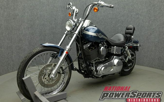 2003 HARLEY DAVIDSON FXDWG DYNA WIDE GLIDE 100TH ANNIVERSARY