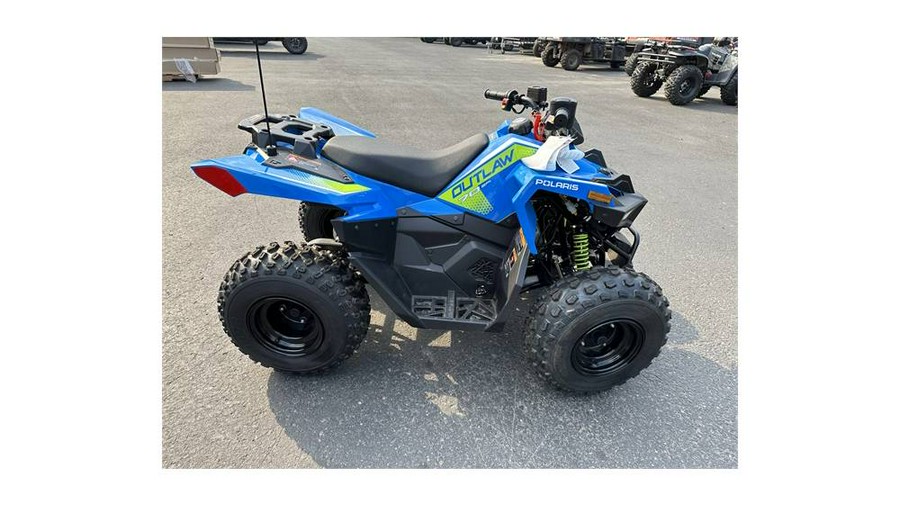 2024 POLARIS ATV-24,OUTLAW 70,BLUE/LIME Velocity Blue / Lifted Lime - 00215