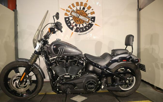 2022 Harley-Davidson Street Bob 114 Gauntlet Grey
