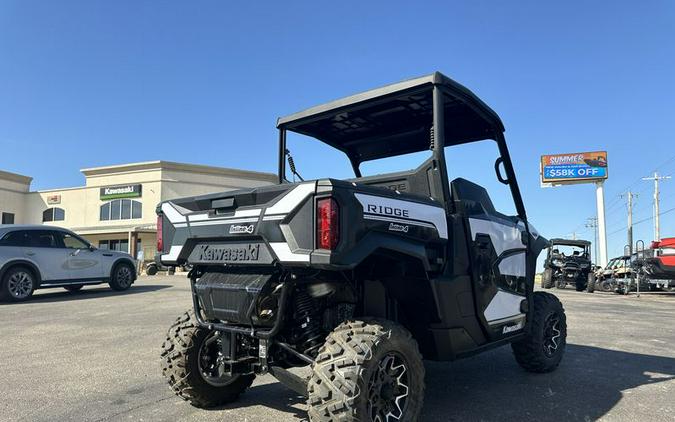 New 2024 KAWASAKI RIDGE RANCH EDITION METALLIC STARDUST WHITE