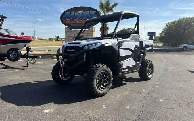 New 2024 KAWASAKI RIDGE RANCH EDITION METALLIC STARDUST WHITE