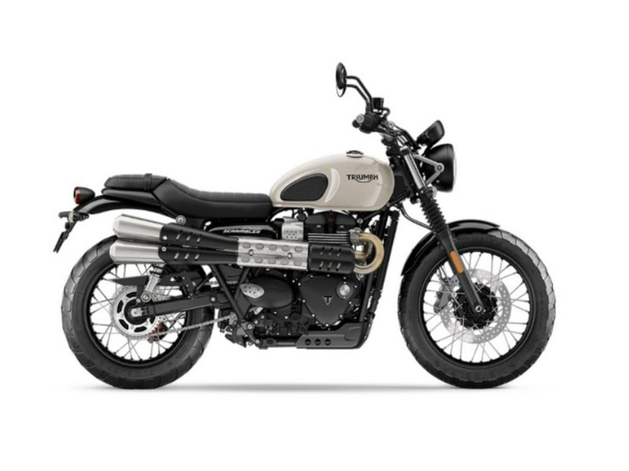 2019 Triumph Street Scrambler Fusion White