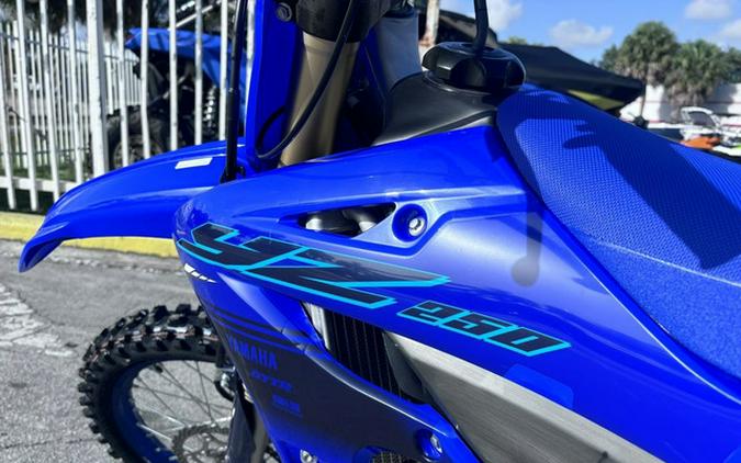 2024 Yamaha YZ 250 Team Yamaha Blue