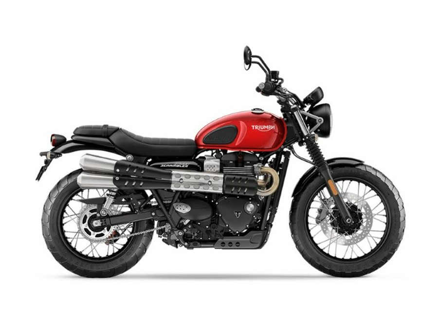 2019 Triumph Street Scrambler Cranberry Red