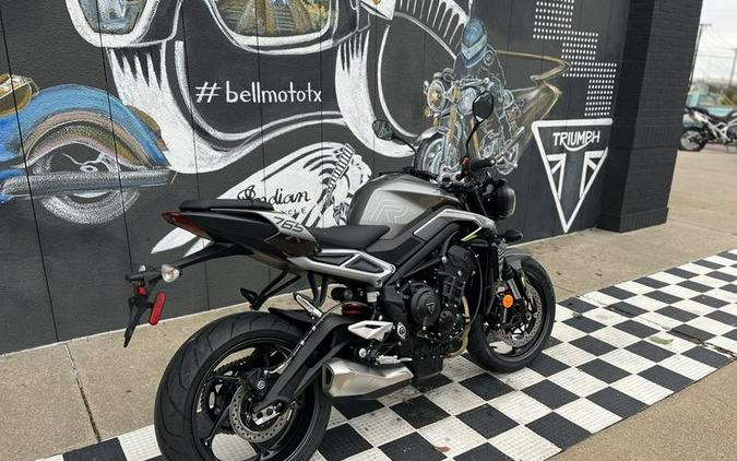 2024 Triumph Street Triple 765 R Silver Ice