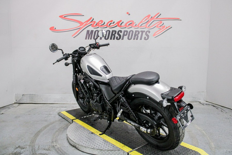 2022 Honda Rebel 500 ABS SE