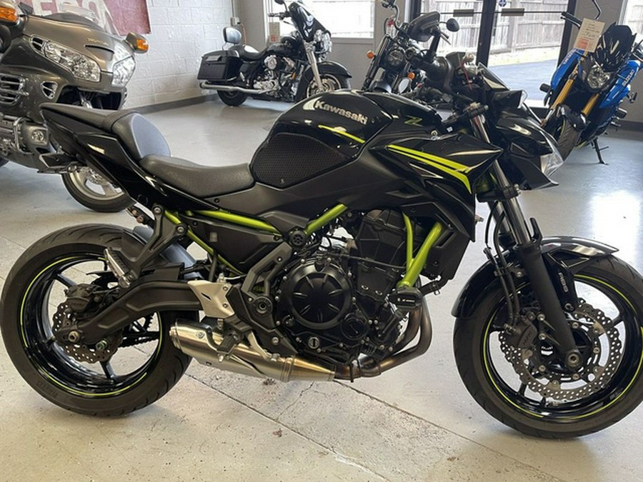 2020 Kawasaki Z650 ABS Metallic Spark Black