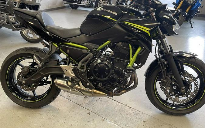 2020 Kawasaki Z650 ABS Metallic Spark Black