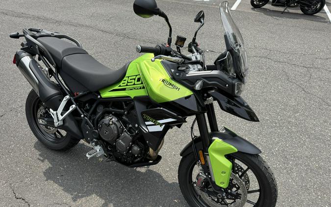 2025 Triumph Tiger 850 Sport - ROULETTE GREEN