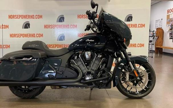 2025 Indian Chieftain Powerplus Dark Horse 112 Blue Dusk