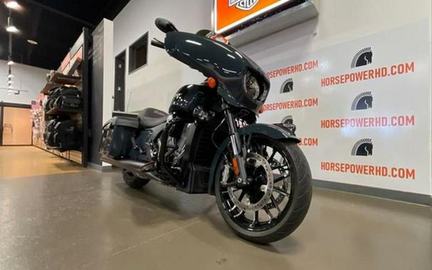 2025 Indian Chieftain Powerplus Dark Horse 112 Blue Dusk