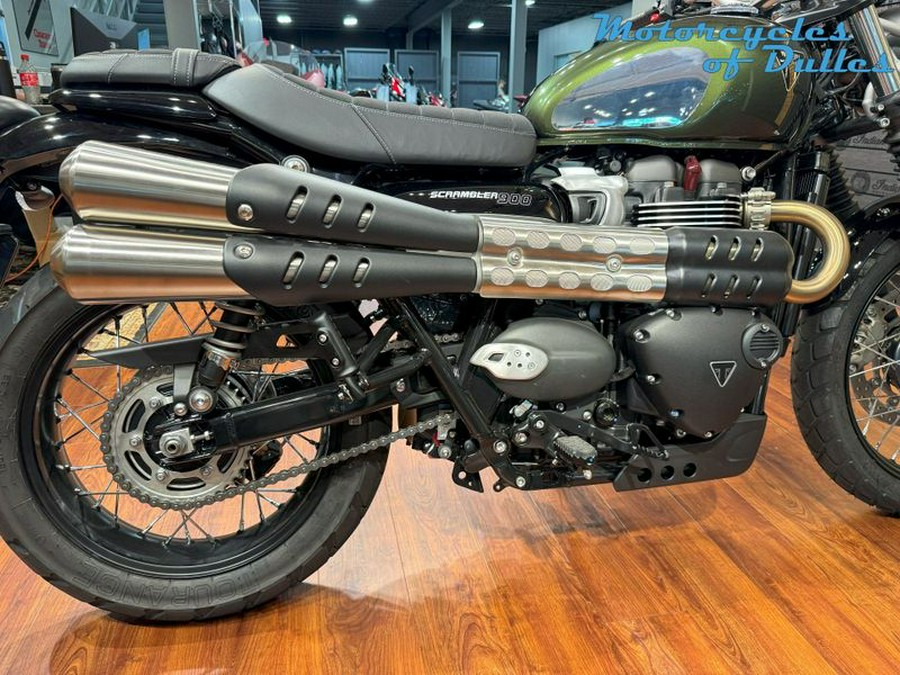 new 2023 Triumph Scrambler 900 Chrome