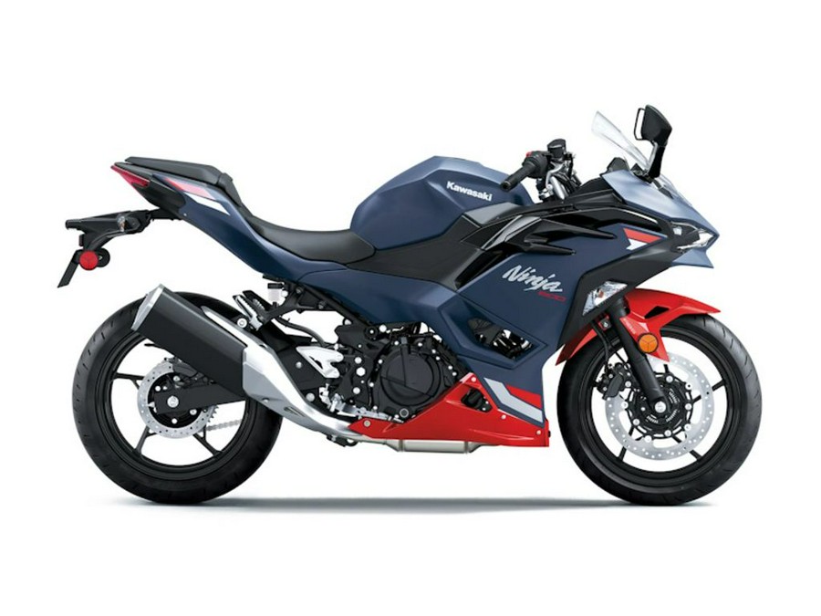 2026 Kawasaki Ninja® 500 ABS Metallic Matte Twilight Blue