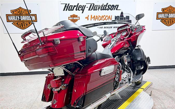 2011 Harley-Davidson Road Glide CVO Ultra FLTRUSE 24,030 Miles Rio Red / Black Ember with Quartzite Graphic