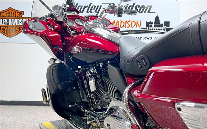 2011 Harley-Davidson Road Glide CVO Ultra FLTRUSE 24,030 Miles Rio Red / Black Ember with Quartzite Graphic