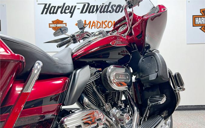 2011 Harley-Davidson Road Glide CVO Ultra FLTRUSE 24,030 Miles Rio Red / Black Ember with Quartzite Graphic