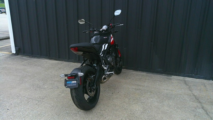2025 Triumph Trident 660 Diablo RedSapphire Black