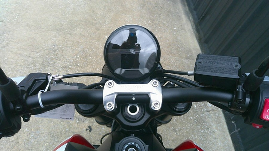 2025 Triumph Trident 660 Diablo RedSapphire Black