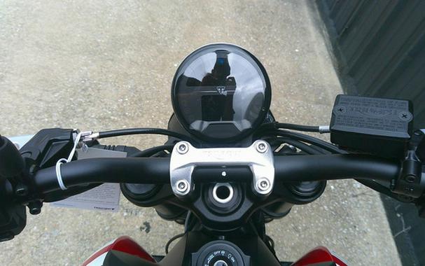 2025 Triumph Trident 660 Diablo RedSapphire Black