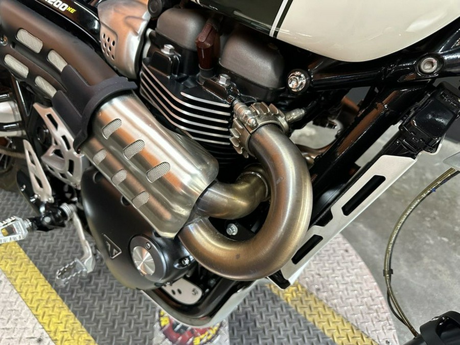 2019 Triumph Scrambler 1200 XE Fusion White