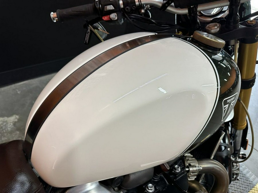 2019 Triumph Scrambler 1200 XE Fusion White
