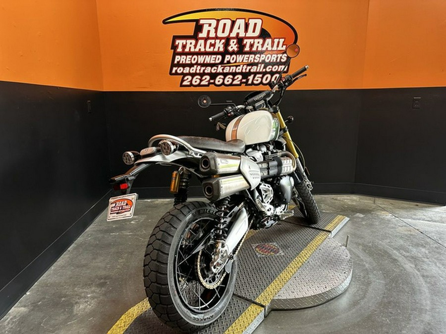 2019 Triumph Scrambler 1200 XE Fusion White
