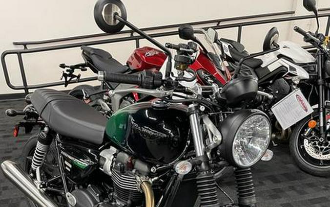 2024 Triumph Speed Twin 900 Competition Green/Phantom Black