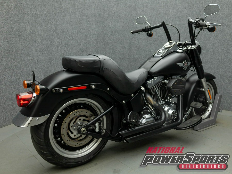 2010 HARLEY DAVIDSON FLSTFB FAT BOY LO