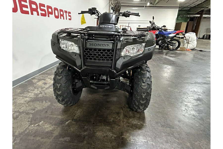 2026 Honda RANCHER 4X4 - Black Forest Green