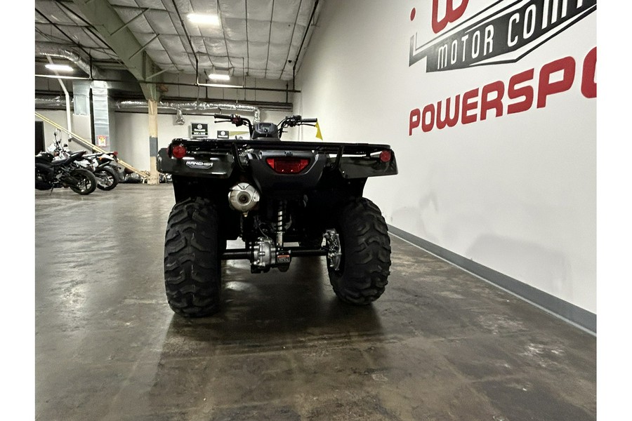 2026 Honda RANCHER 4X4 - Black Forest Green