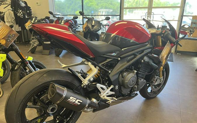 2024 Triumph Speed Triple 1200 RR Red Hopper Storm Grey