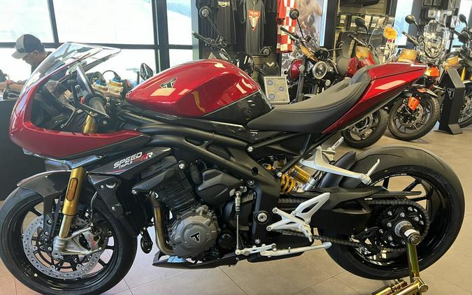 2024 Triumph Speed Triple 1200 RR Red Hopper Storm Grey