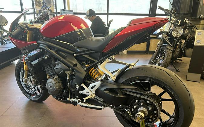 2024 Triumph Speed Triple 1200 RR Red Hopper Storm Grey