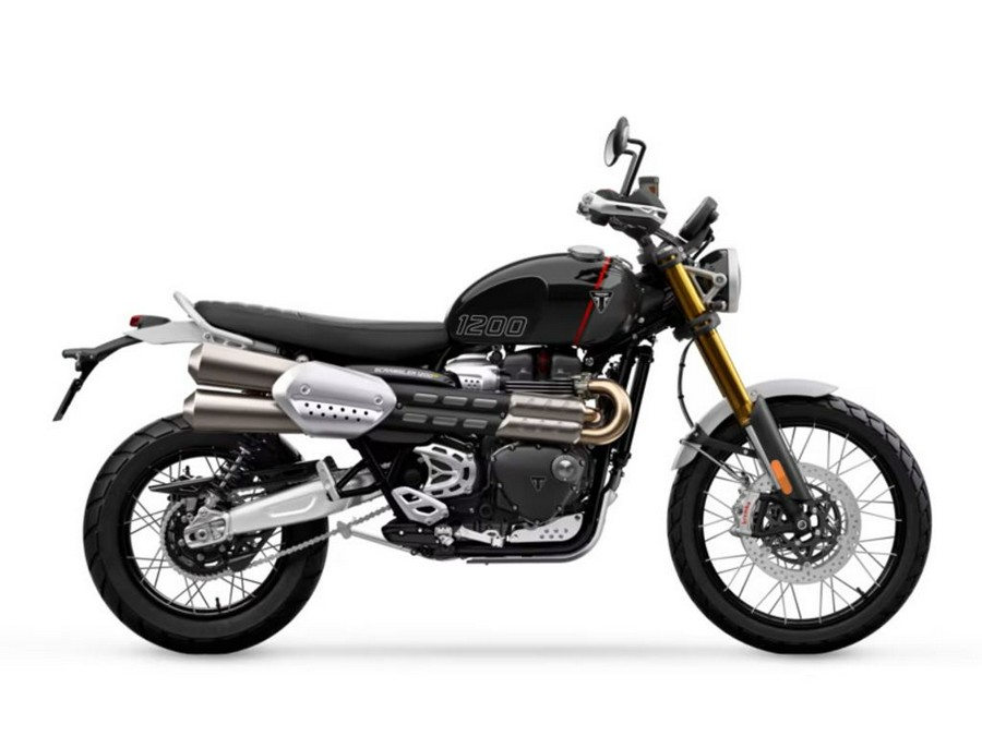 2025 Triumph Scrambler 1200 XE Phantom Black Storm Grey