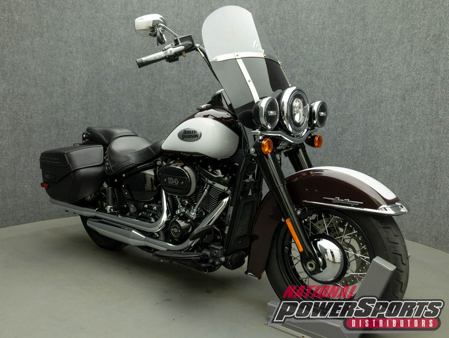 2021 HARLEY DAVIDSON FLHCS HERITAGE CLASSIC 114 W/ABS