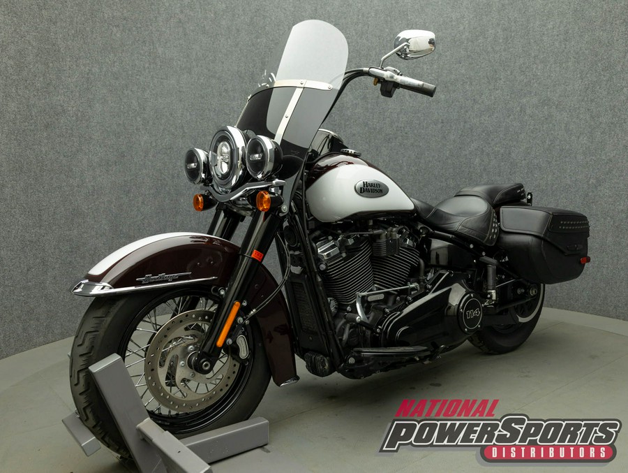 2021 HARLEY DAVIDSON FLHCS HERITAGE CLASSIC 114 W/ABS