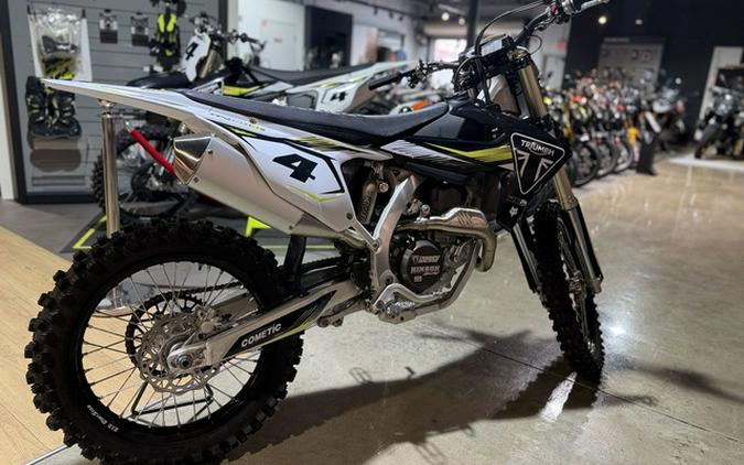 2025 Triumph TF 450-RC Edition Jet BlackPure White