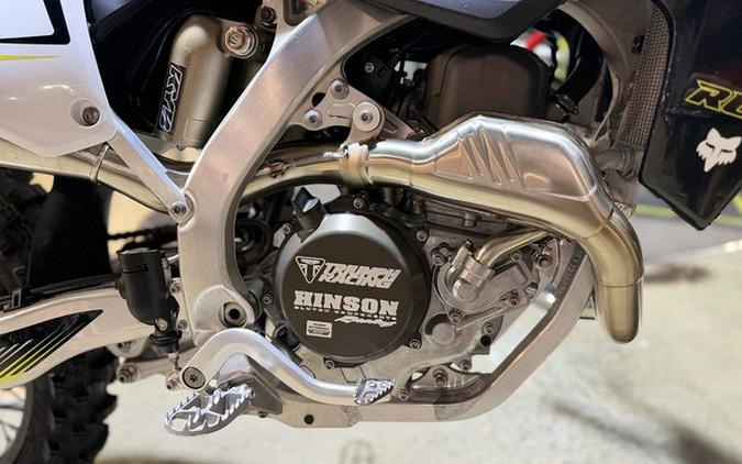 2025 Triumph TF 450-RC Edition Jet BlackPure White