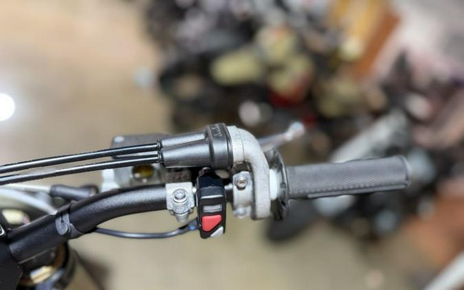 2025 Triumph TF 450-RC Edition Jet BlackPure White