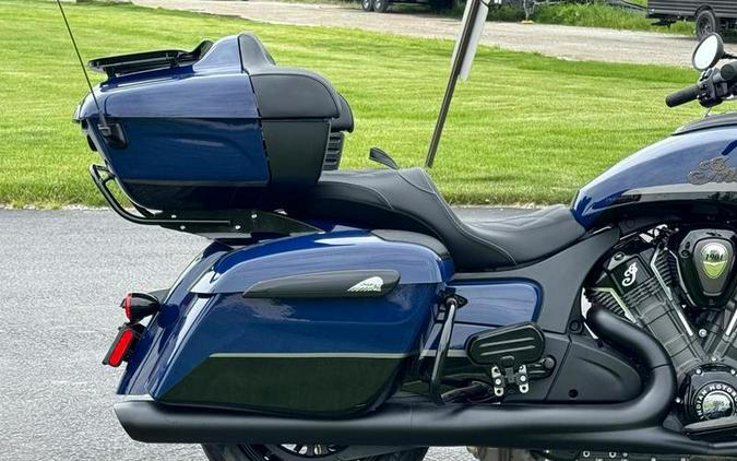 2024 Indian Motorcycle® Pursuit® Dark Horse® with PowerBand Audio Package Springfield Blue