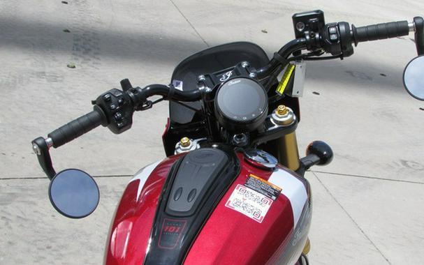 2025 Indian 101 Scout Sunset Red Metallic With Graphics