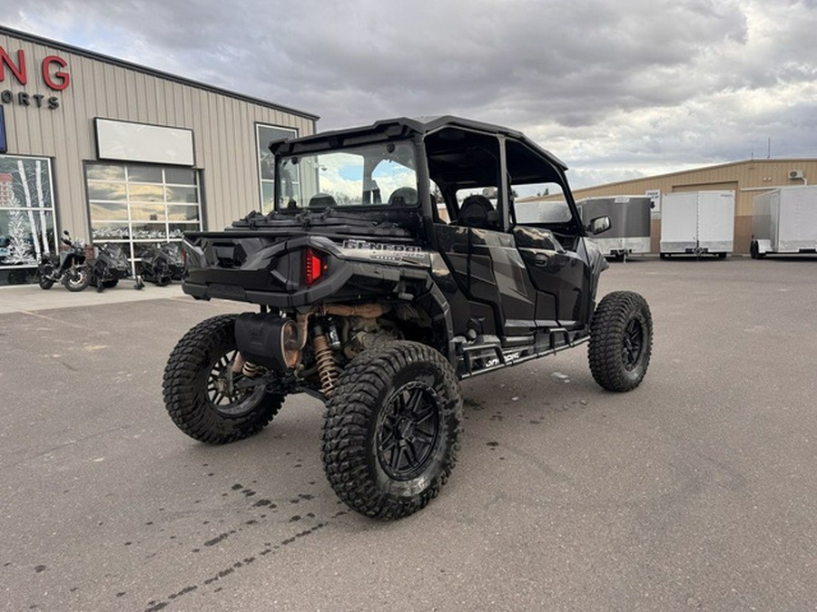 2019 Polaris General 4 1000 Ride Command Edition Black Pearl