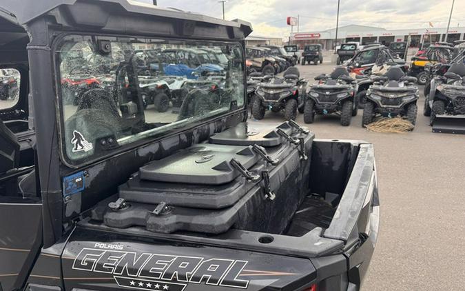 2019 Polaris General 4 1000 Ride Command Edition Black Pearl